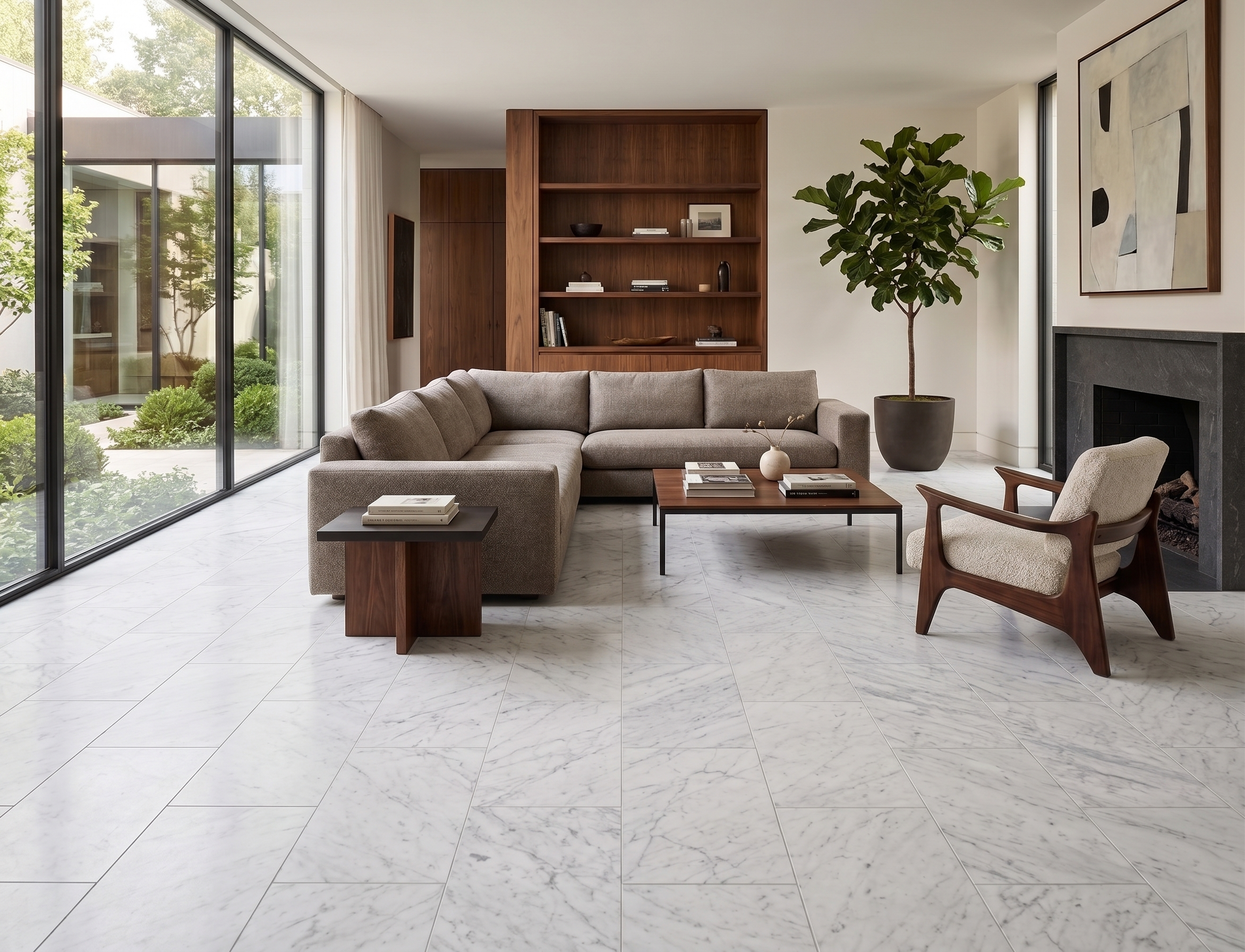 Bianco Carrara 12x24