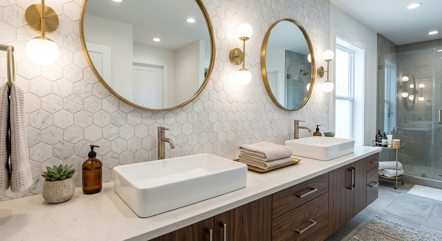 Bianco Carrara 3inch Hexagon