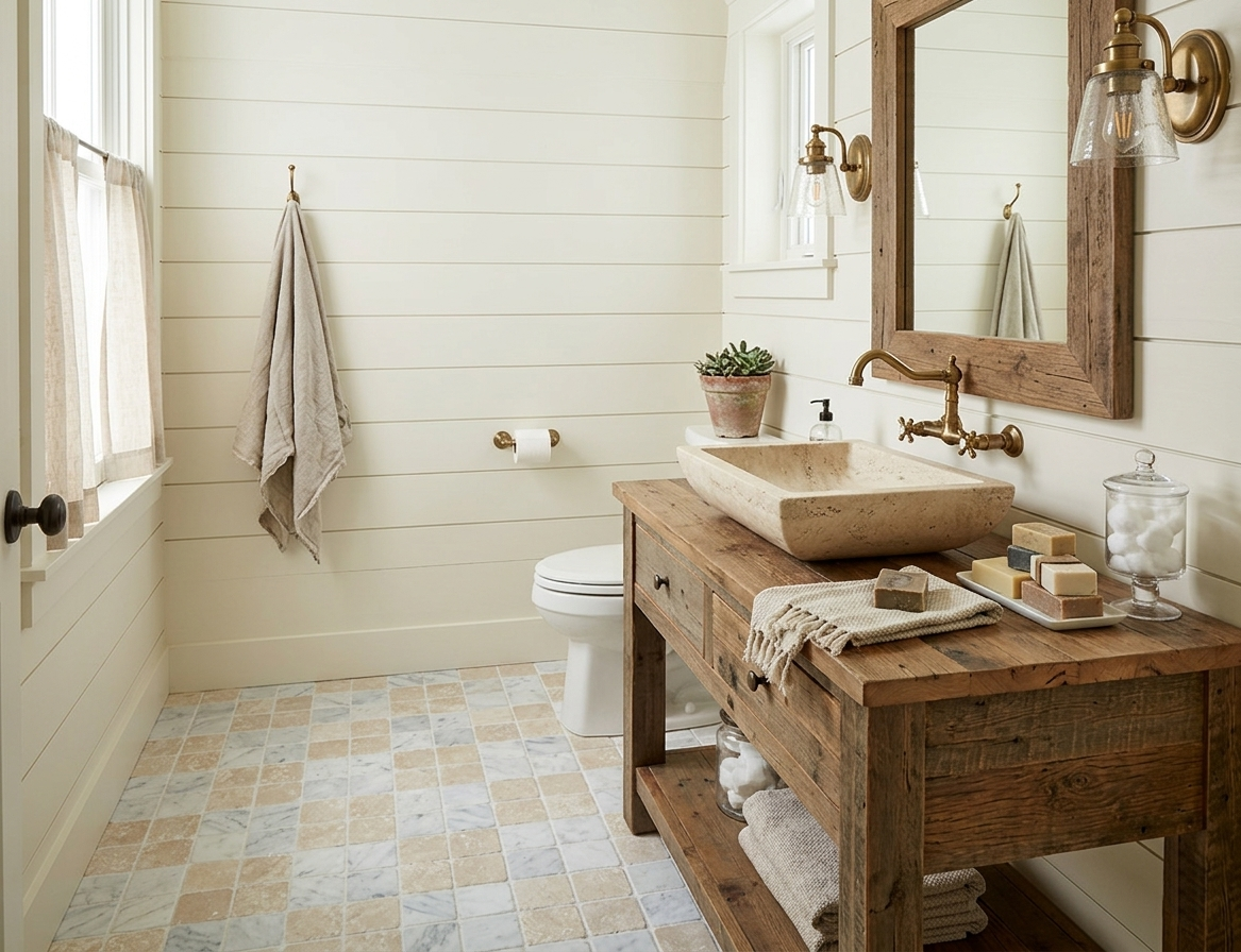 Bianco Carrara & Botticino 4x4 Tumbled