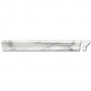 Arabescato Altissimo 12" Chair Rail Honed