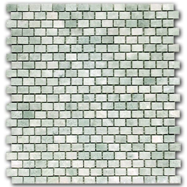 Ming Green Miniature Brick Honed