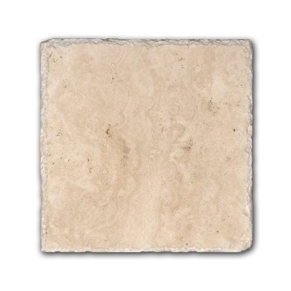 Classic Light 8" x 8" Unfilled & Honed with Cobbled Edge
