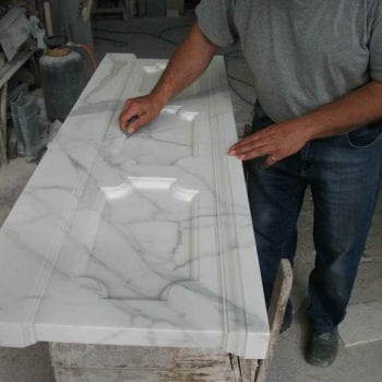 Calacatta Hammam Bench