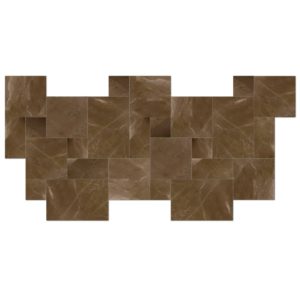 Brown Suede 4 Piece Pattern