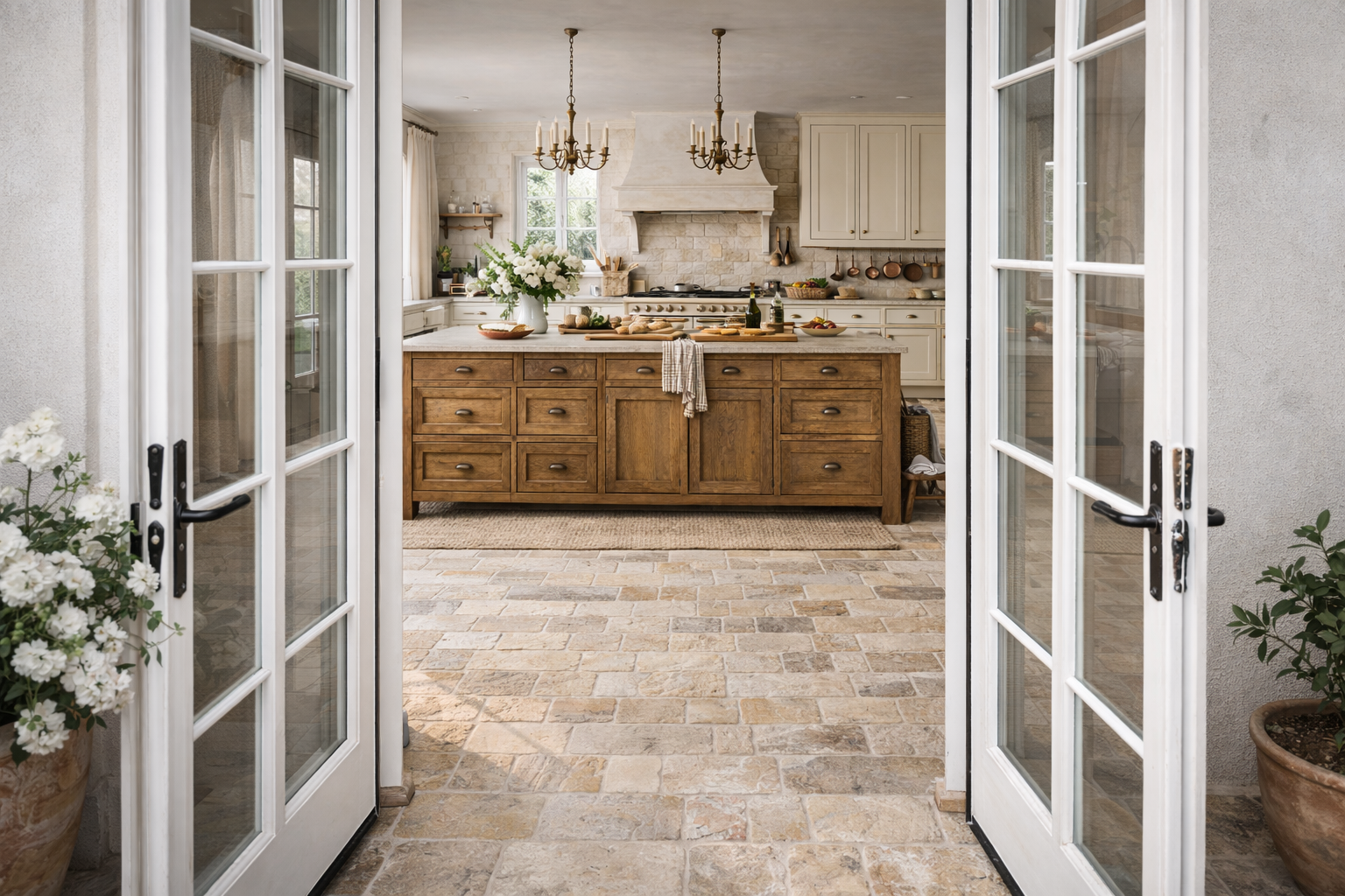 Petite Vieux Monde kitchen